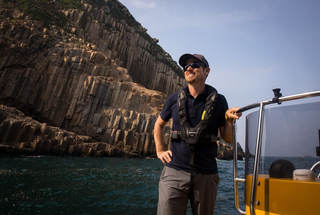 “I love coming to work,” says Zoom Ribs’ Nigel Davis