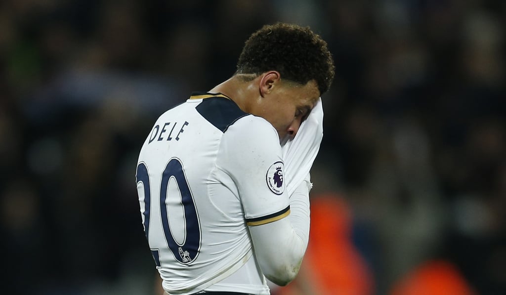 Tottenham's Dele Alli looks dejected after the match Action Images via Reuters
