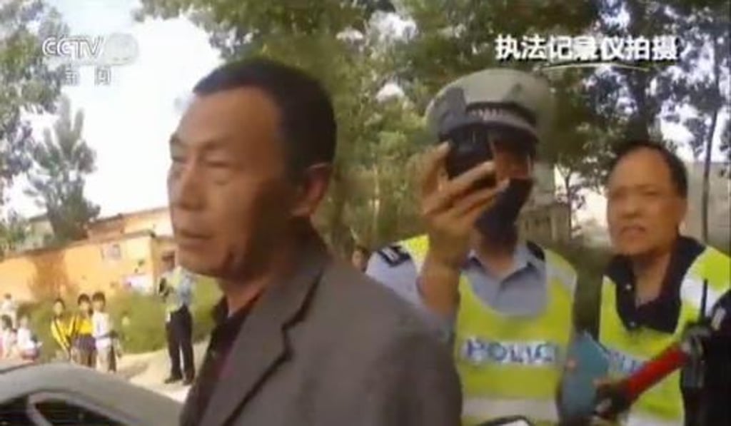 The driver and kindergarten owner, surnamed Bai, was in criminal detention for dangerous driving. Photo: Handout