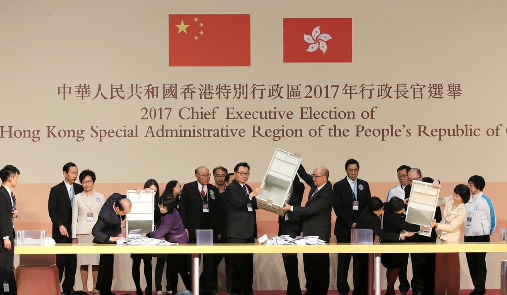 The votes get counted. Photo: Sam Tsang The votes get counted. Photo: Sam Tsang