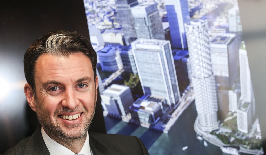 Canary Wharf Group director of residential sales Brian De'ath does not believe Brexit will dampen demand for homes in London. Photo: David Wong