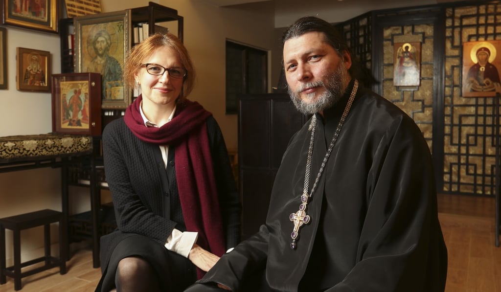 Pozdnyaev and his wife, Kira.