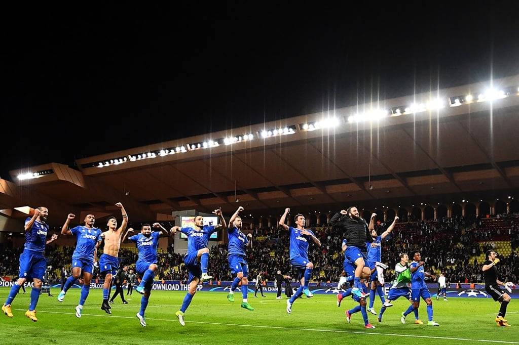 Juventus did most of the hard work at the Stade Louis II in Monaco last week. Photo: AFP