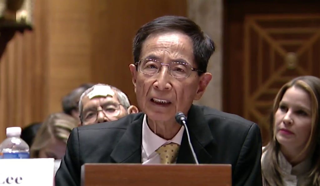 Joshua Wong named Martin Lee Chu-ming (pictured) as the true father of Hong Kong democracy. Photo: Handout