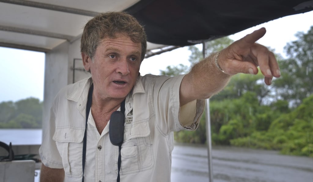 Peter “Saltie” Saltmarsh, resident naturalist at Wildman Wilderness Lodge.