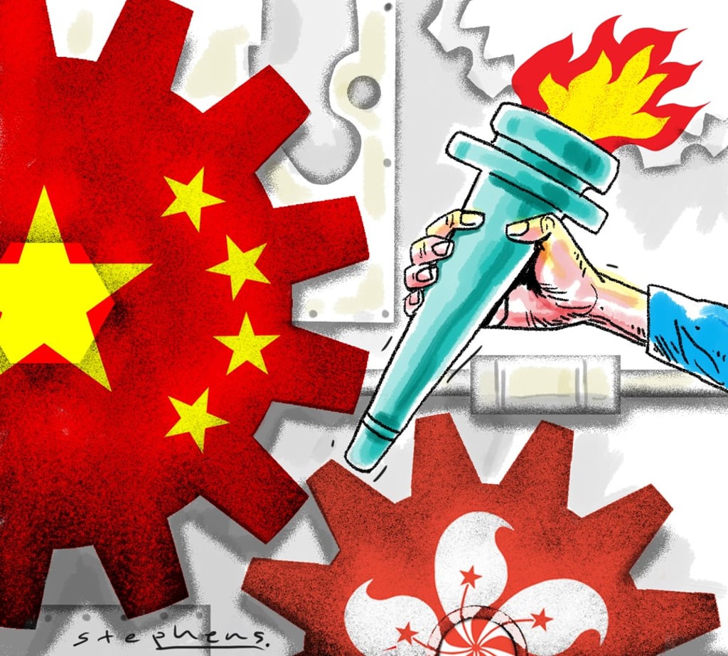 Hong Kong democrats have long had political reservations about Hong Kong’s return to Chinese sovereignty. In their minds, the reunification must be premised on the introduction of democracy in Hong Kong. Illustration: Craig Stephens