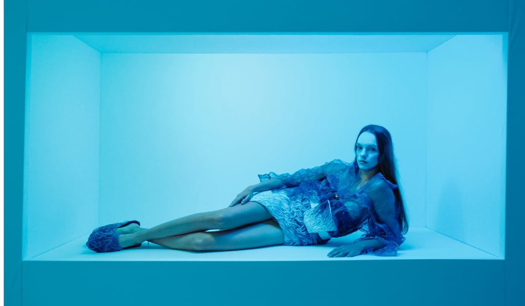 A look from the Faustine Steinmetz 008 collection.