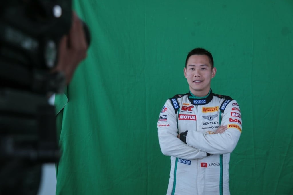 Fong was a F1 test driver in 2015. Photo: Handout