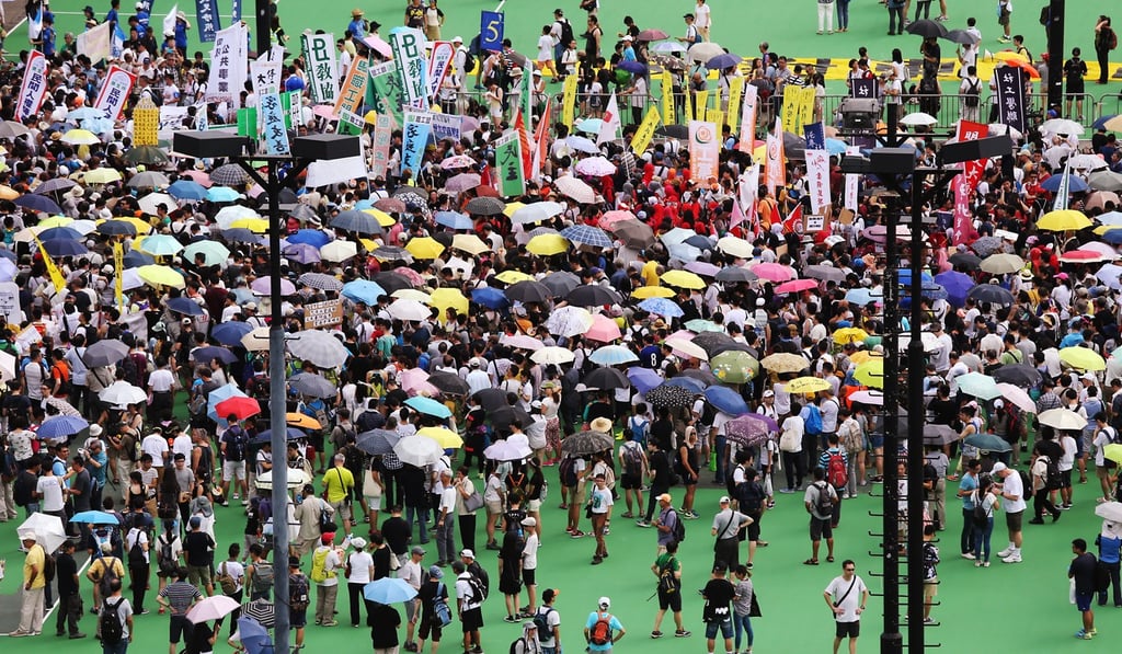 The pro-democracy marches have been held annually since the 1997 handover. Photo: Dickson Lee