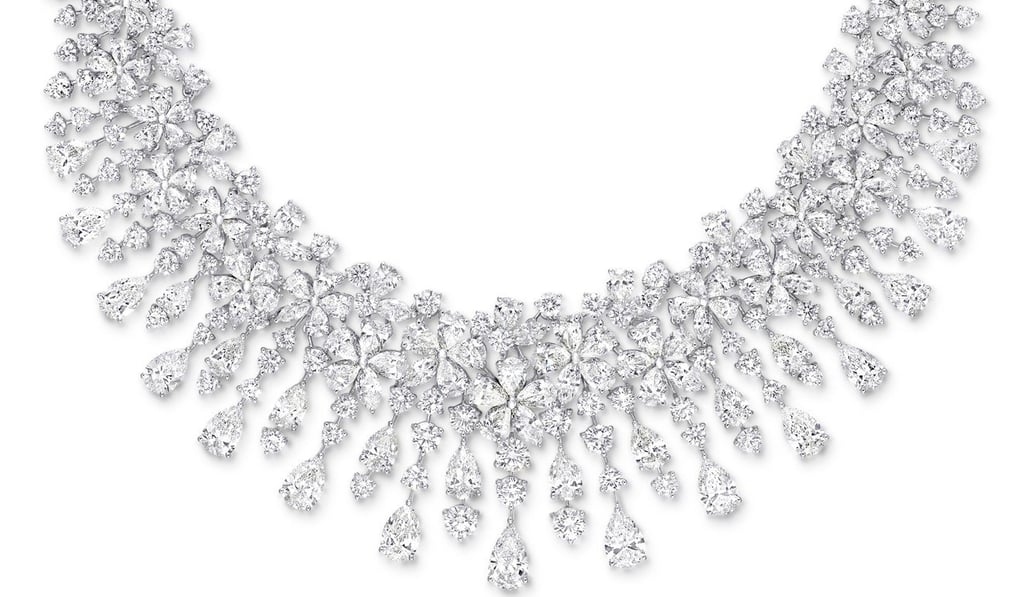 Graff Carissa collection multishape diamond necklace (total diamonds 98.02ct)