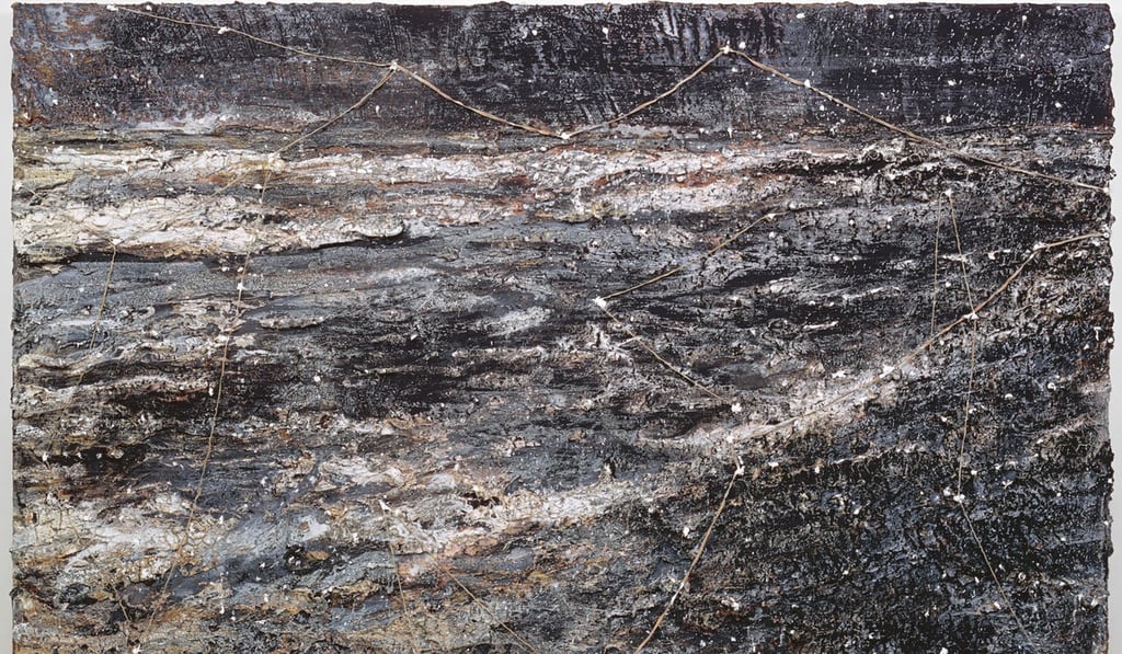Anselm Kiefer's Voyage au Bout de la Nuit (estimated to sell for HK$5.5 million to HK$7.5 million at a Phillips sale. Photo: Courtesy of Anselm Kiefer