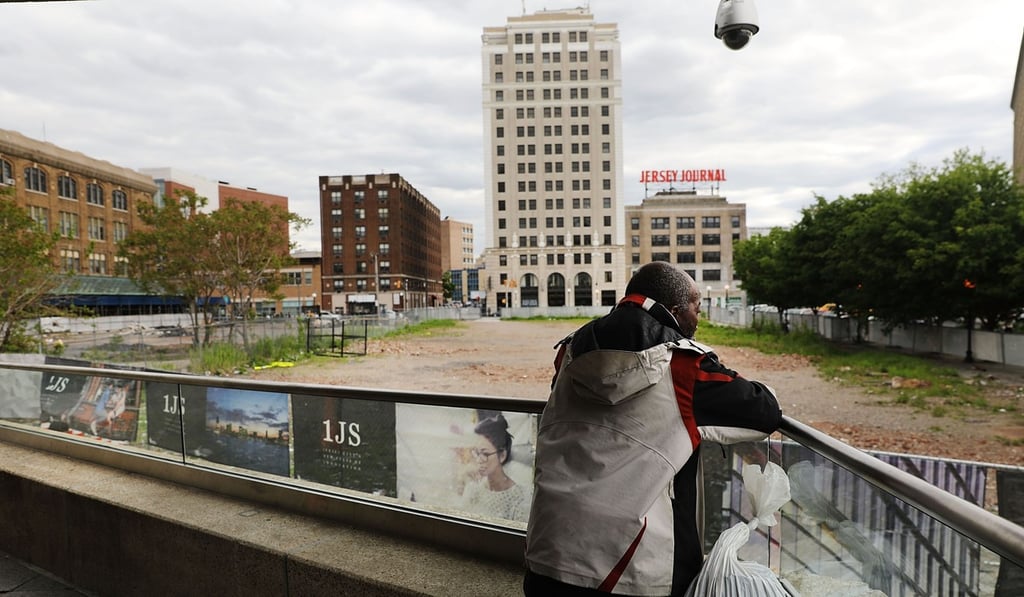 The site of the One Journal Square project in New Jersey, which Meyer was promoting in China. Photo: AFP