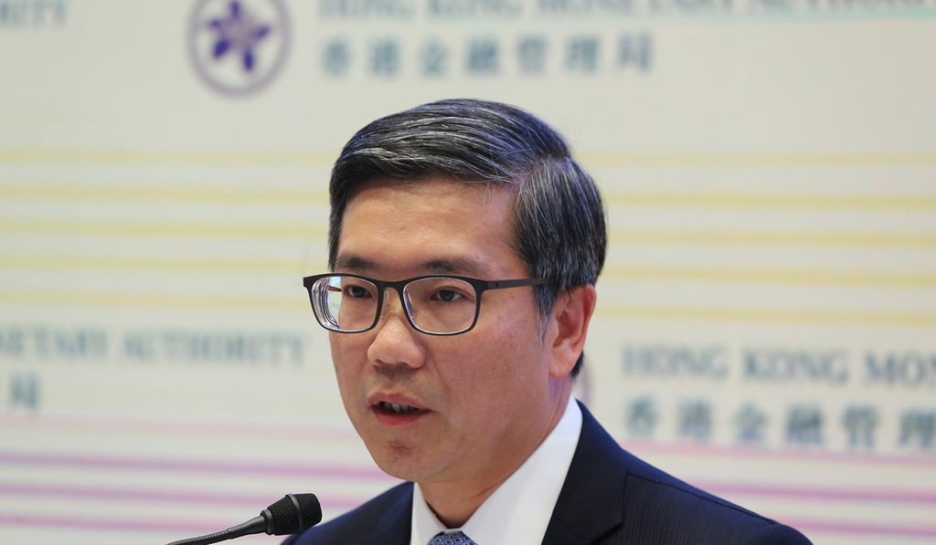 Arthur Yuen, deputy chief executive of HKMA, said the tighter restrictions on lending are aimed at managing lenders’ risk, not cooling the property market. Photo: Dickson Lee