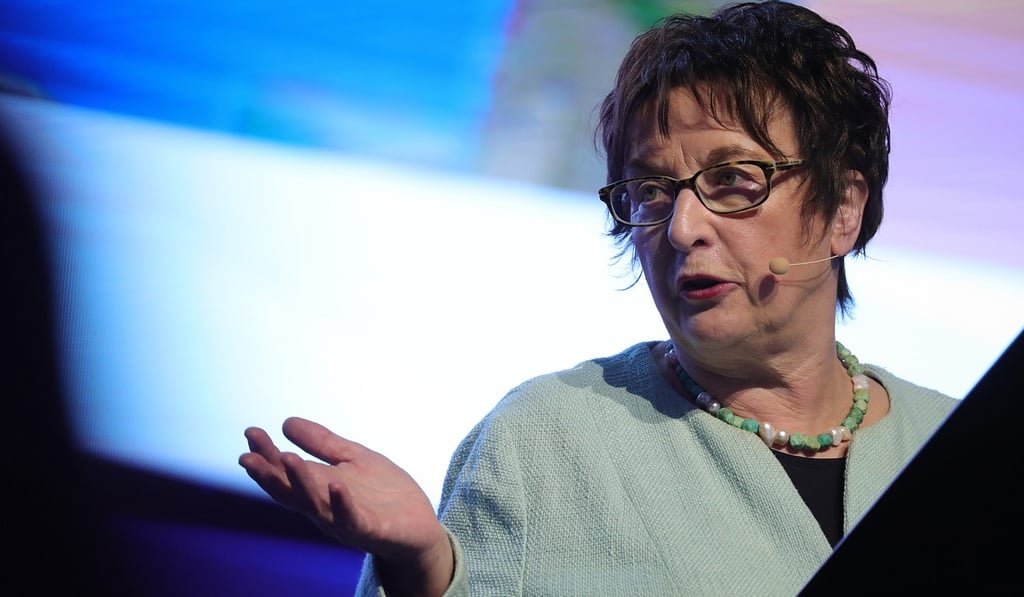 Germany’s Minister for Economics and Energy, Brigitte Zypries, will attend the belt and road forum in Beijing. Photo: Bloomberg