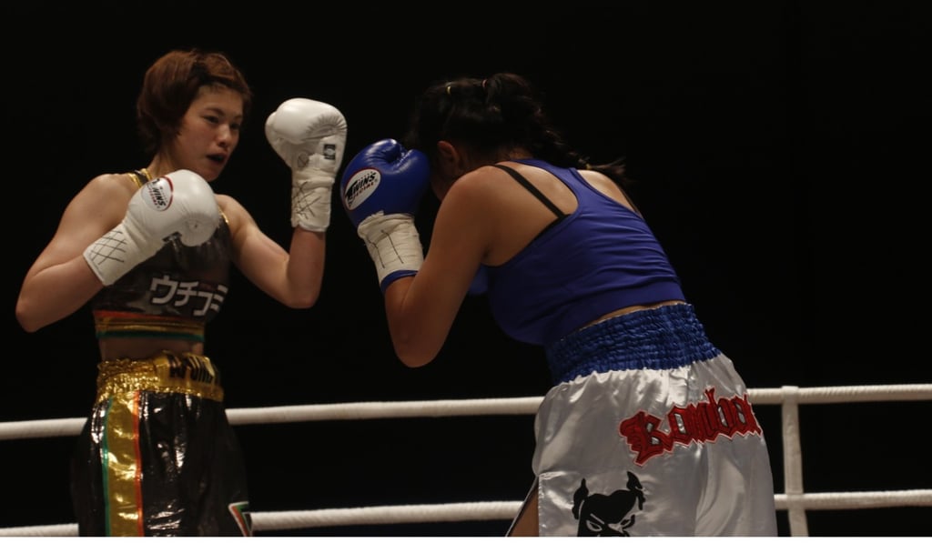 Ayumi Goto is in control against Sumanthar Baenkham.