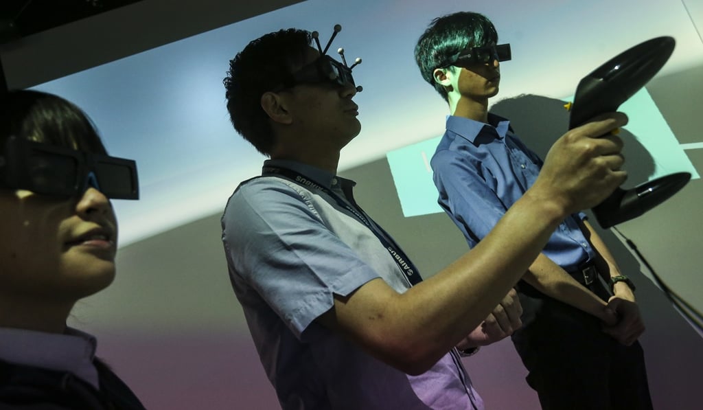 Educators say students benefit more from a hands-on experience using VR and AR technologies Photo: K.Y. Cheng