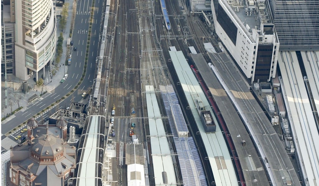 Suspected gropers have been fleeing trains and escaping along the tracks. Photo: Kyodo