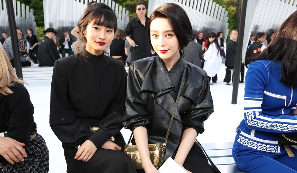 Shioli Kutsuna and Fan Bingbing at Louis Vuitton Cruise 2018, Kyoto, Miho Museum