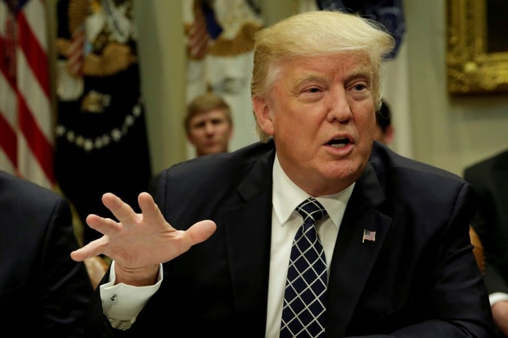 The best corporate earnings season in the US in five years has supplanted the so-called “Trump trade” – a repositioning of investors’ portfolios based on expectations of hefty tax cuts, deregulation and infrastructure spending under the Trump administration – as the main driver of equity markets. Photo: Reuters