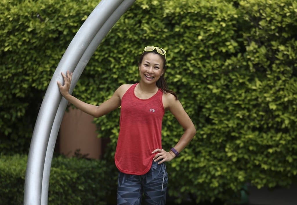 Chan was a schoolgirl athlete. Photo: Jonathan Wong