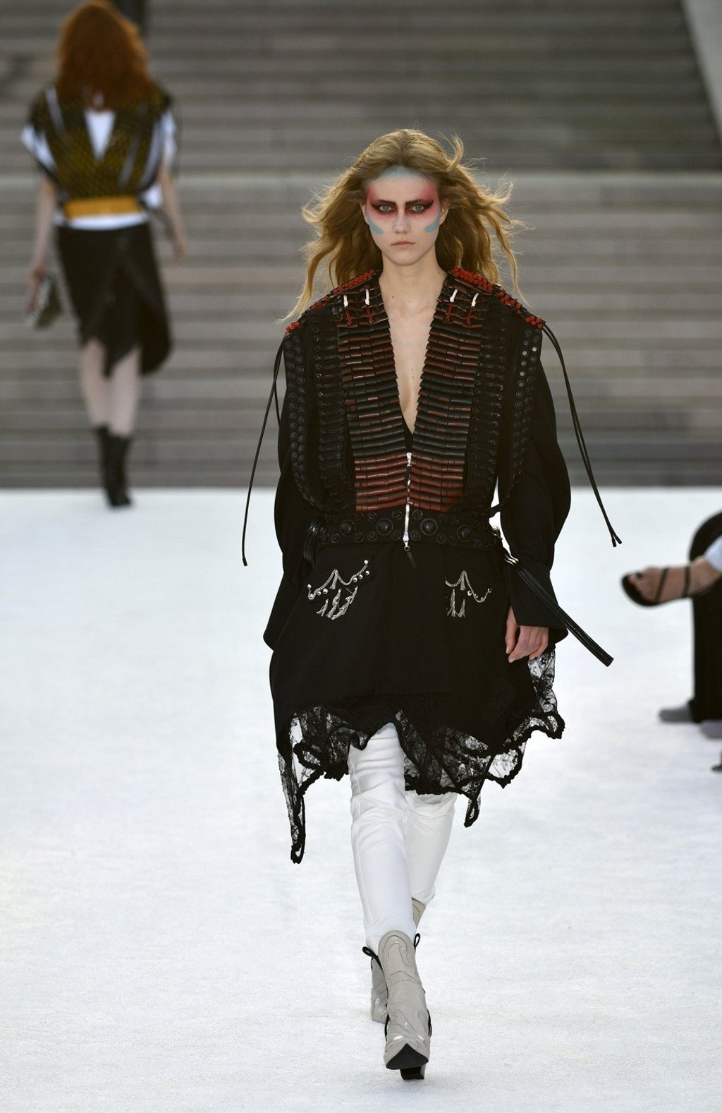 Nicolas Ghesquiere’s cruise show for Louis Vuitton at the Miho Museum in Kyoto. Photo: EPA Nicolas Ghesquiere’s cruise show for Louis Vuitton at the Miho Museum in Kyoto. Photo: EPA