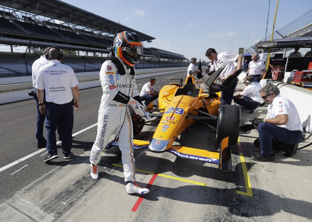 Alonso enjoyed an ‘amazing’ day of practice. Photo: AP