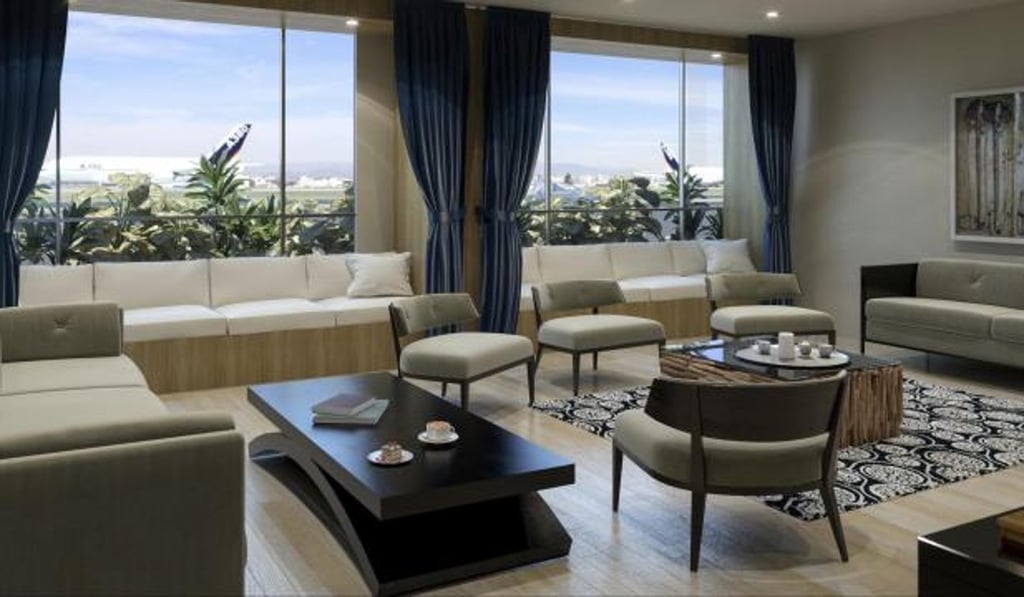 The Private Suite at LAX is a new US$22-million facility catering to celebrities and others who want to pay a premium for privacy as they depart from or arrive at Los Angeles International Airport. The facility offers an exclusive entrance, one-on-one security screening and plush lounges. Photo: AP The Private Suite at LAX is a new US$22-million facility catering to celebrities and others who want to pay a premium for privacy as they depart from or arrive at Los Angeles International Airport. The facility offers an exclusive entrance, one-on-one security screening and plush lounges. Photo: AP