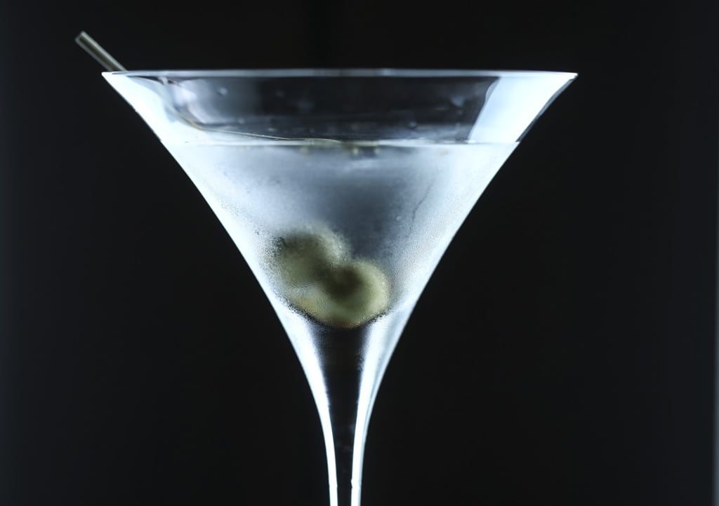 Smoky Dashi Martini. Photo: Jonathan Wong