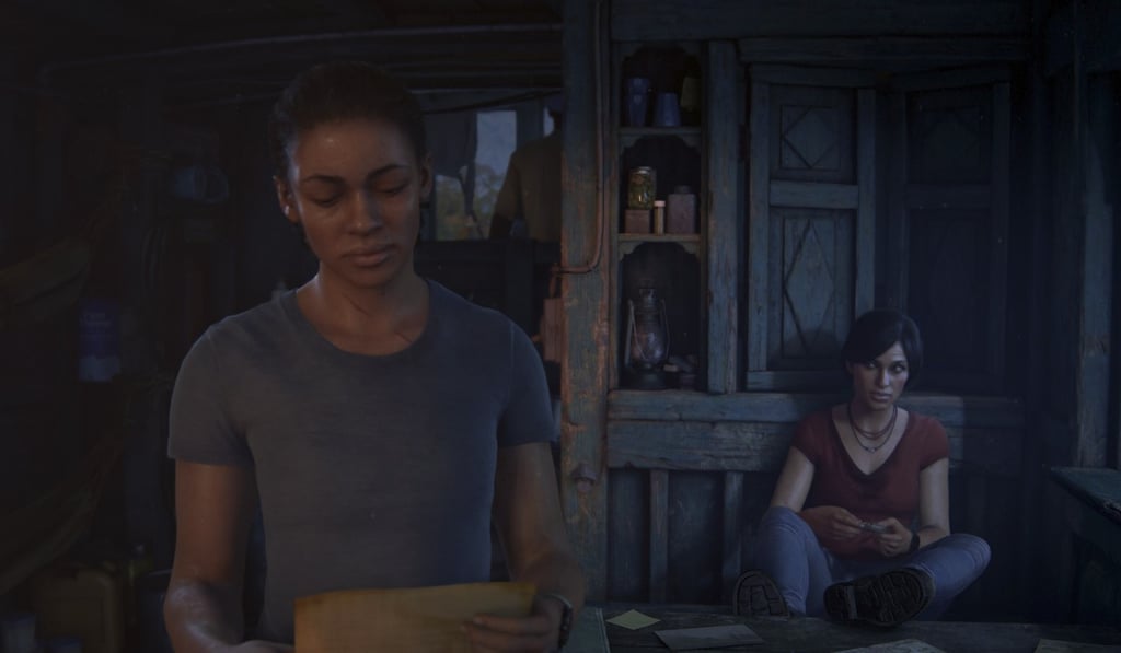 Nadine Ross (left) and Chloe Frazer star in Uncharted: The Lost Legacy.