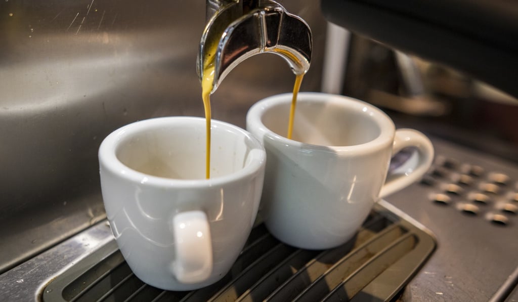 The =re is about 100 mg of caffeine in every cup of coffee. Doctors recommend that adults consume no more than 400mg per day. Photo: SCMP Picture