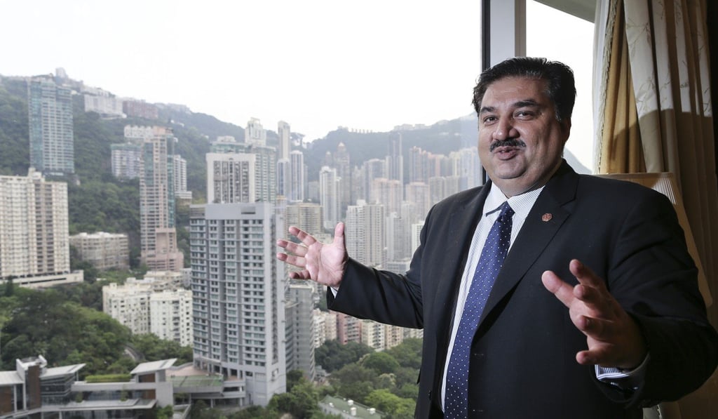Pakistani Minister for Commerce Khurram Dastgir Khan accompanied Sharif during the visit to Hong Kong. Photo: Dickson Lee
