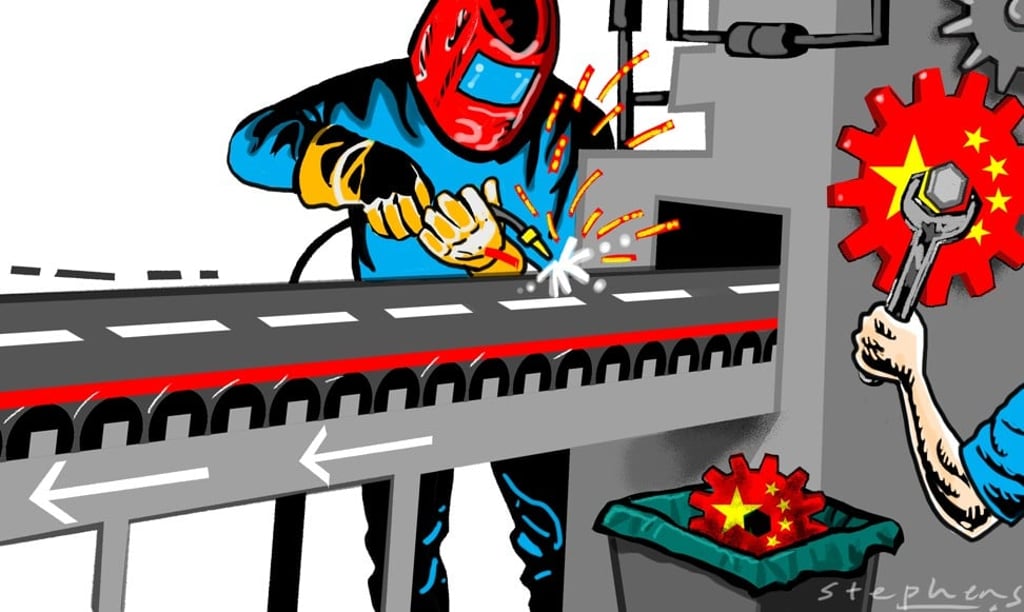 Without economic reforms, China would not be in a position to talk about the belt and road today. The clear lesson is that such influence can only come from domestic efficiency. Illustration: Craig Stephens