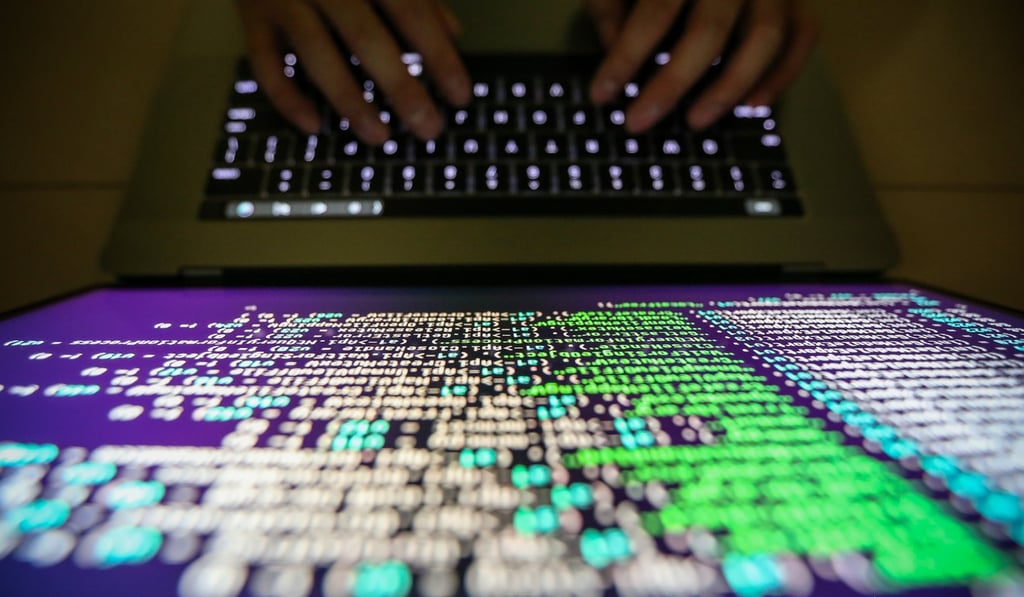 A programer shows a sample of a decrypting source code in Taipei, Taiwan, as ‘WannaCry' ransomware cyber attack hits thousands of computers in 99 countries encrypting files from affected computer units. Photo: EPA A programer shows a sample of a decrypting source code in Taipei, Taiwan, as ‘WannaCry' ransomware cyber attack hits thousands of computers in 99 countries encrypting files from affected computer units. Photo: EPA