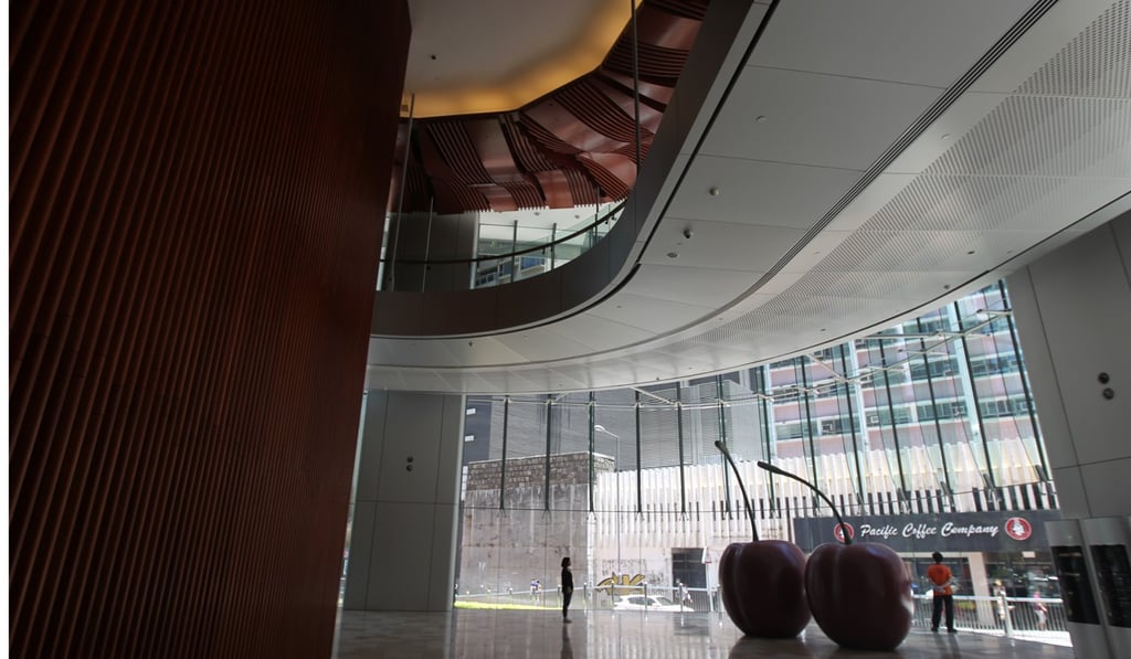 Professional services and financial firms have been moving east to the Quarry Bay area, to office buildings such as Island East, over the past 12 months to escape the high rents in Central. Photo: K.Y. Cheng