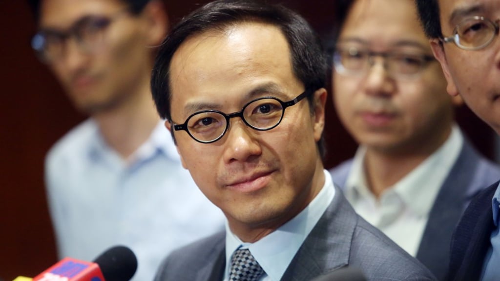 Legislator Kenneth Leung is being sued by Chief Executive Leung Chun-ying for defamation. Photo: Sam Tsang