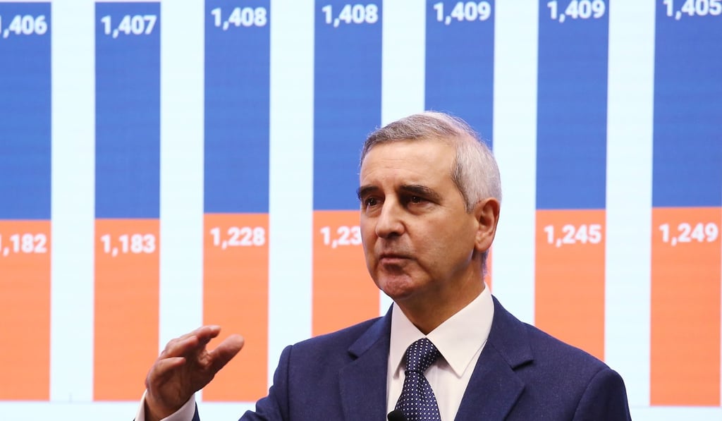 HKT managing director Alex Arena says the government’s management of spectrum is flawed. Photo: Jonathan Wong