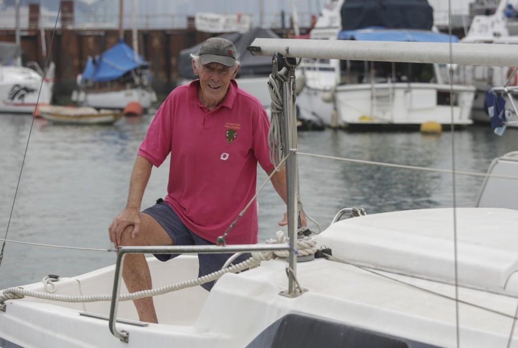 Haynes lives aboard a boat near Tin Hau.