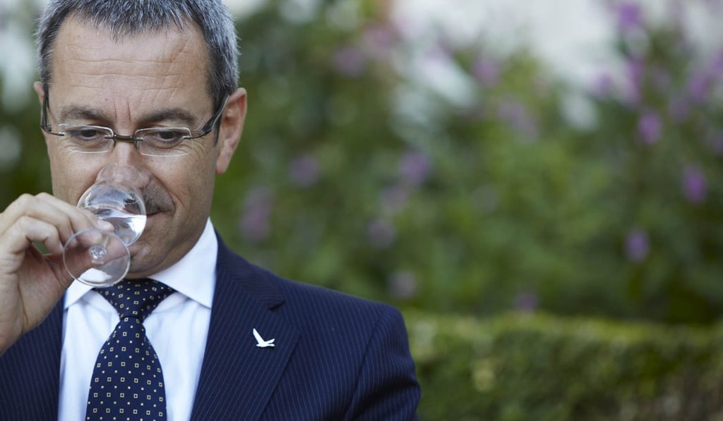 Francois Thibault, the cellar master of Grey Goose vodka