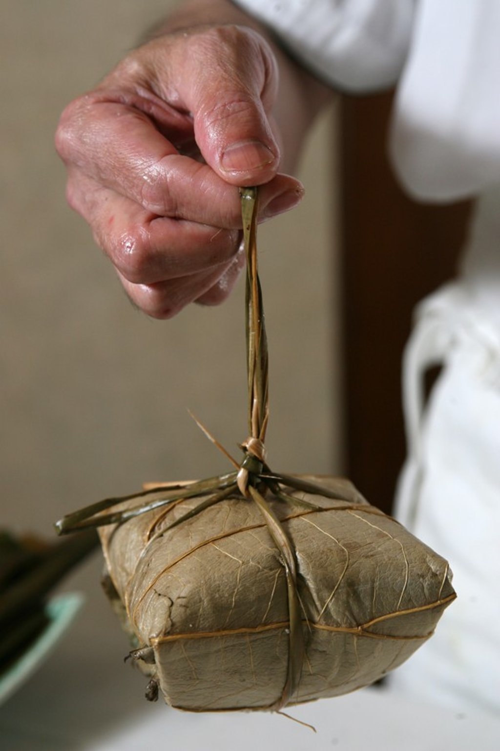 A Dragon Boat festival sticky-rice parcel. Picture: SCMP