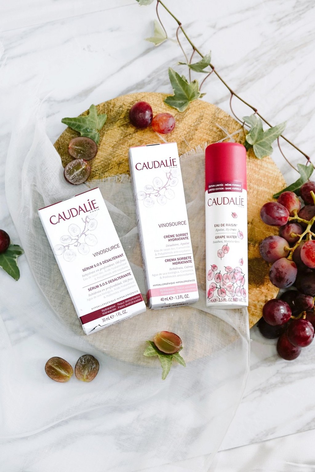 Caudalie’s 3-Day Grape Cleanse Box