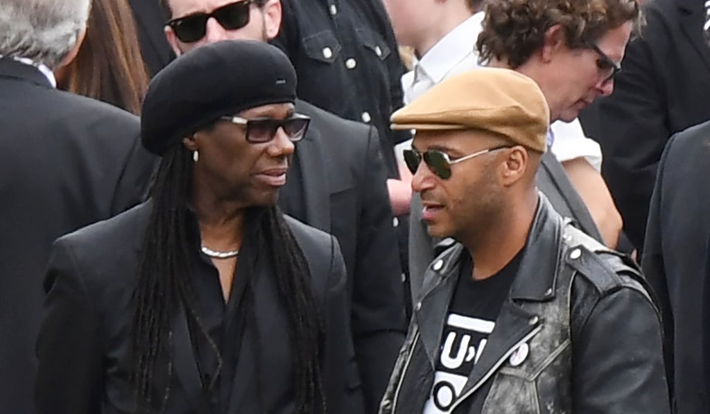 Nile Rodgers and Tom Morello. Photo: AFP Nile Rodgers and Tom Morello. Photo: AFP