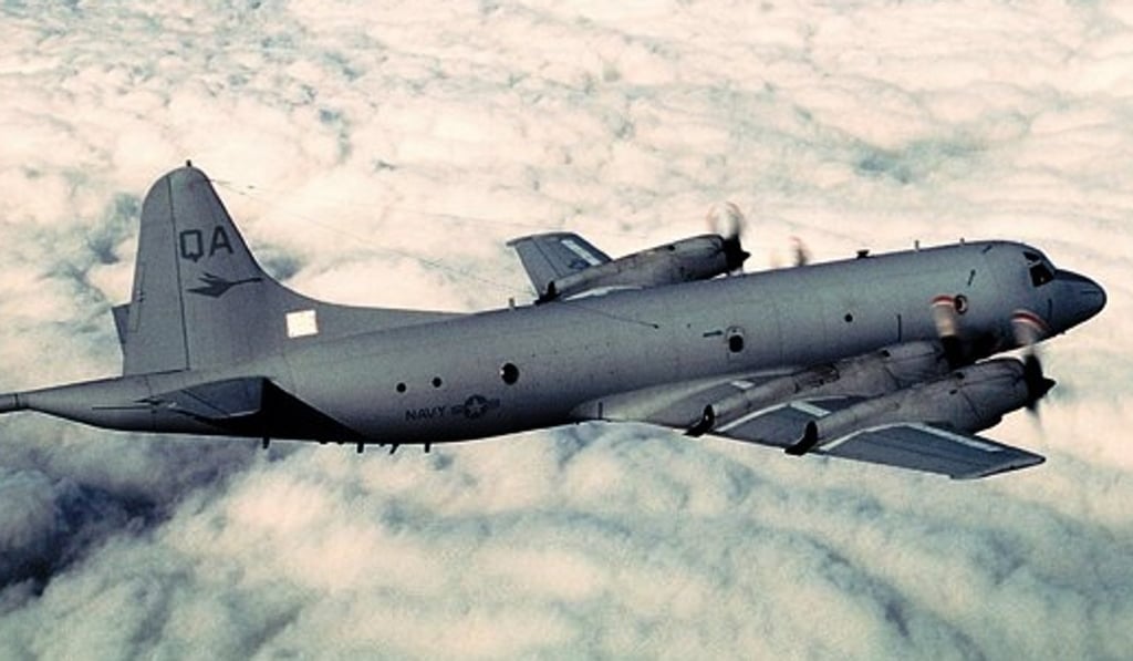 A US Navy P-3 Orion surveillance aircraft. Photo: Handout