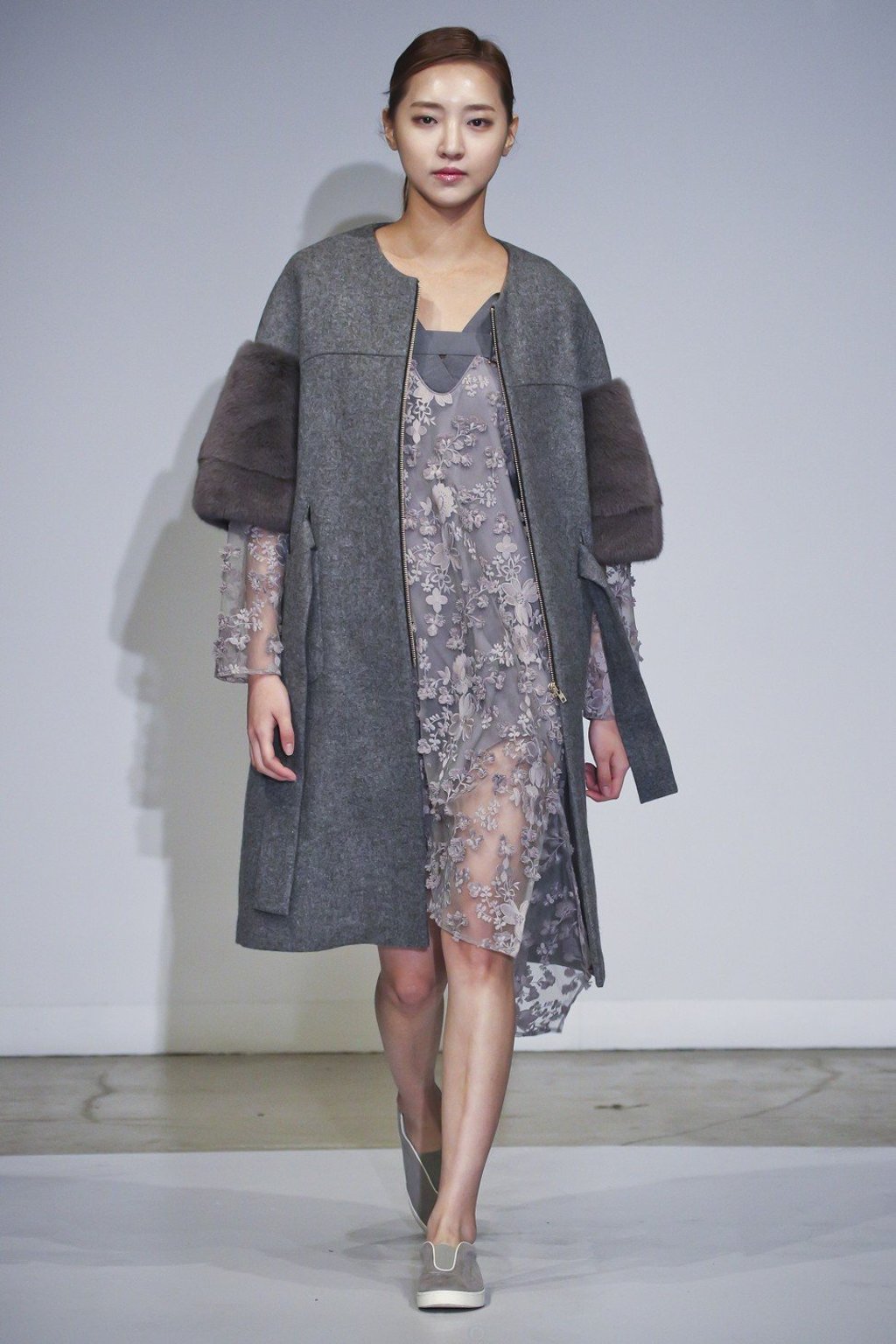 Look by The Kam and shoes by 12 ILI. Photo: Justin Shin