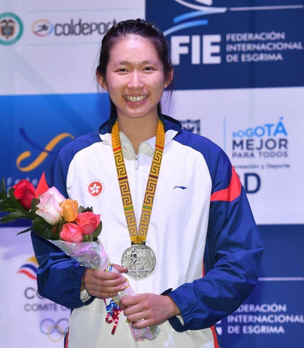 Vivian Kong starred in Bogota, Colombia. Photo: International Fencing Federation