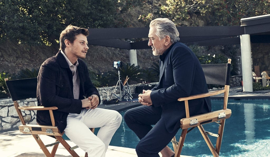 Robert De Niro (right) is the new campaign face for Zegna. Photo: Zegna