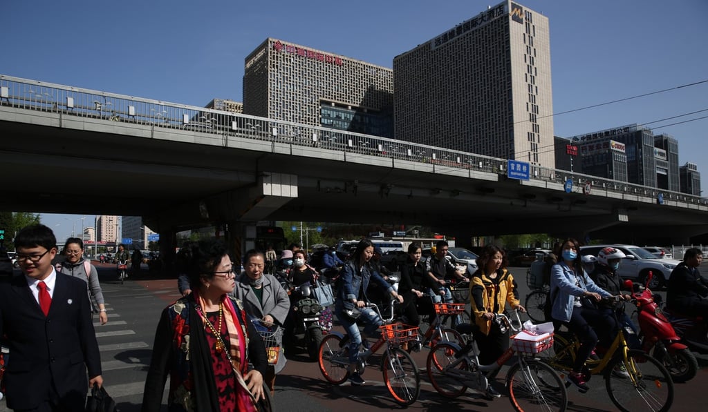 Beijing’s Xicheng district, a designated “core area” as centres for politics and international exchange. Photo: Sam Tsang