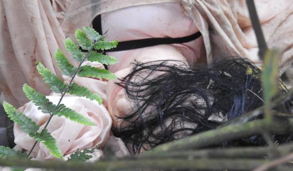 Villagers said they did not get close enough to the inflatable doll to realise it was not a body. Photo: Handout