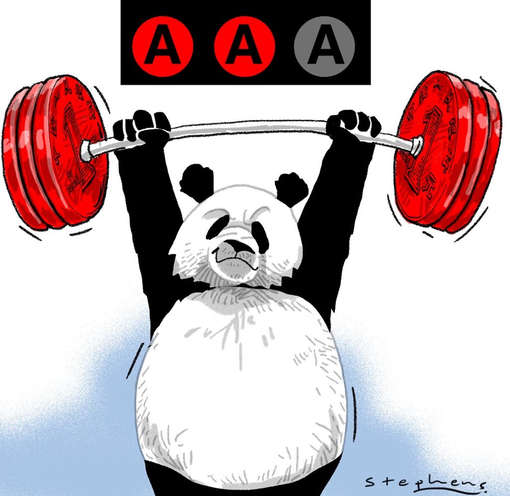 China has no problems meeting its debt obligations, and we should note that credit ratings have not proved to be useful predictors of economic and financial stresses. Illustration: Craig Stephens