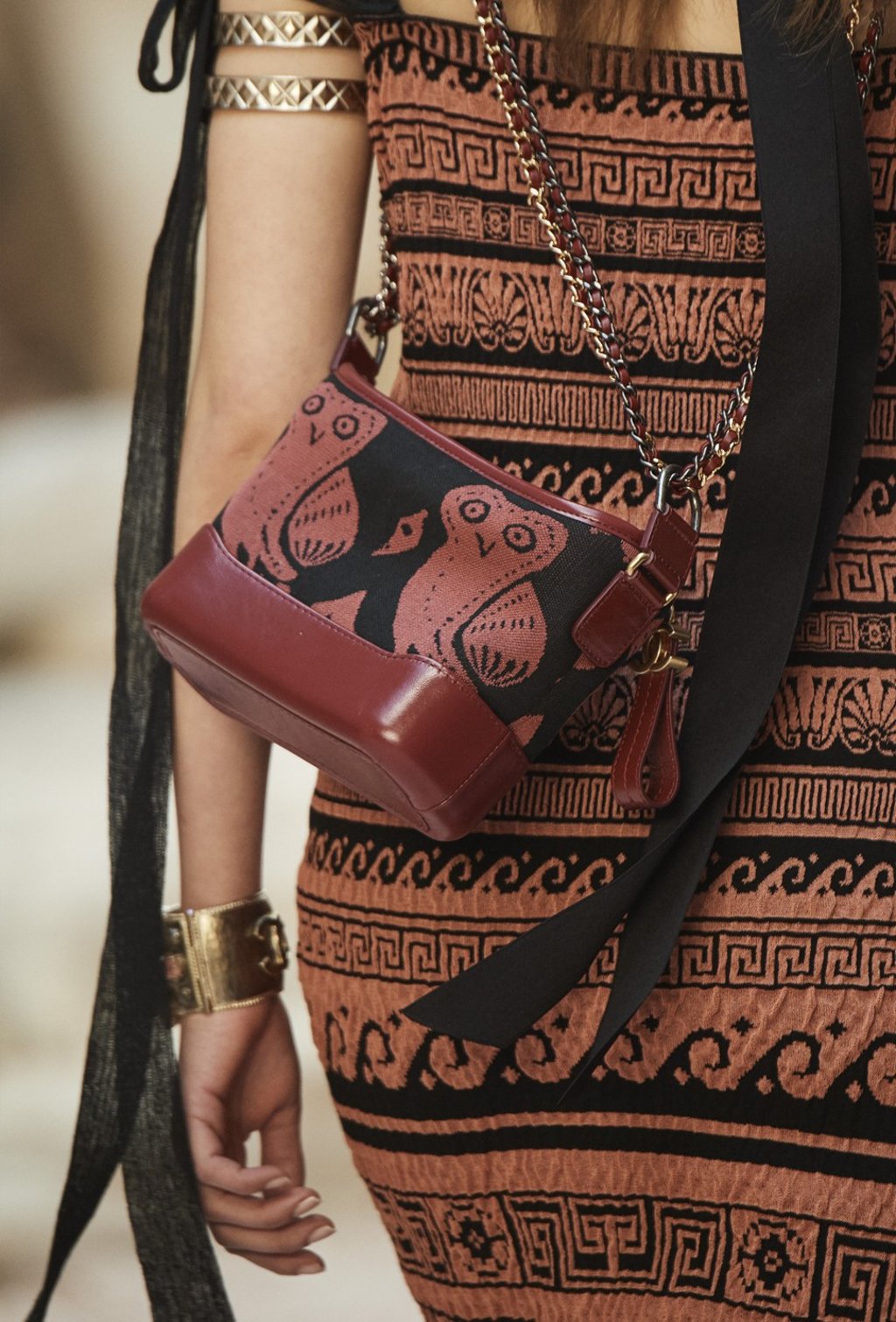 Chanel’s hands-free Gabrielle bag from its Resort 2018 collection