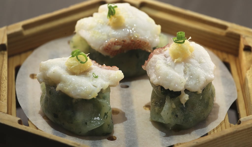 Leopard coral grouper fillet dumpling. Photo: K. Y. Cheng